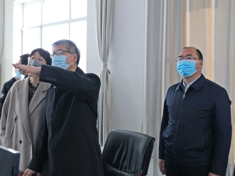 宁夏回族自治区副主席刘可为到银川中铁水务第八水厂调研指导工作